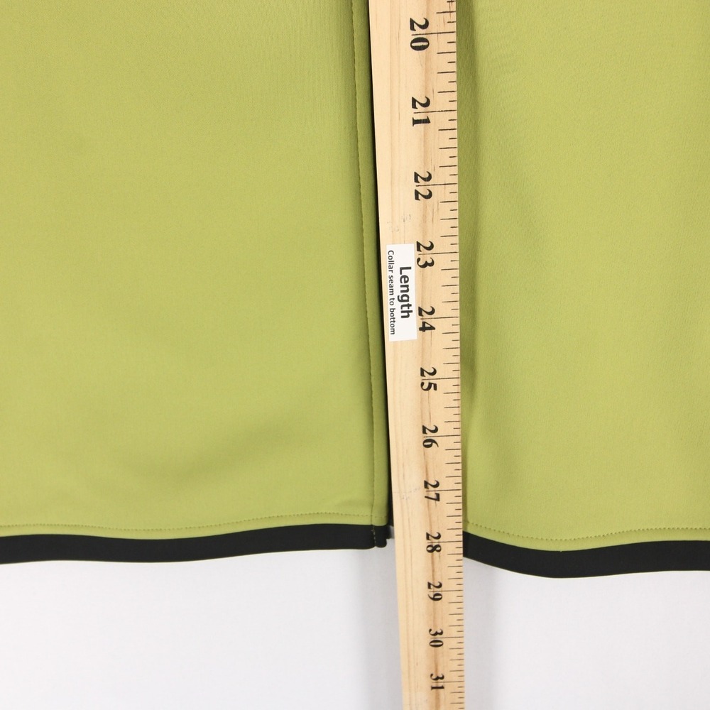 Zero Restriction Vest Mens XXL Lime Green Full Zip Softshell Golf Windproof - Picture 5 of 7